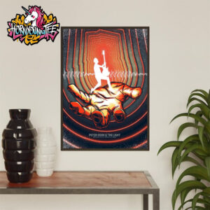 Peter Hook And The Light 2025 North American Tour Poster Show At MTELUS Montreal In Canada On May 22 2025 Poster Home Decor Canvas