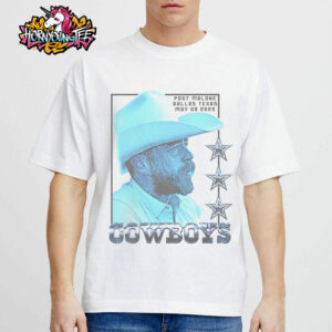 Post Malone X Dallas Texas Cowboys Photo On May 9 2025 Unisex T-Shirt