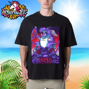 Primus Band Event Poster For Show At Eaglebank In Fairfax VA On May 18 2025 Unisex T-Shirt
