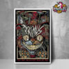 Pearl Jam Dark Matter US Tour 2025 Official Poster For Show At State Farm Arena On April 29 And May 1 2025 In Atlanta CA Poster Home Decor Canvas