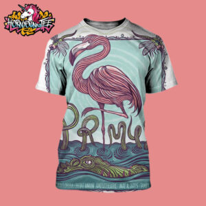 Primus Band Sessanta V2.0 Event Poster For Primus Show At MIDFLORIDA Credit Union Amphitheatre In Tampa On May 8 2025 All Over Print Shirt