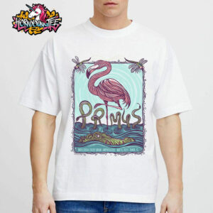Primus Band Sessanta V2.0 Event Poster For Primus Show At MIDFLORIDA Credit Union Amphitheatre In Tampa On May 8 2025 Unisex T-Shirt