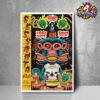Sessanta V2.0 Puscifer Poster Music Show At Midflorida Credit Union Amphitheatre In Tampa FL On May 8 2025 Poster Home Decor Canvas Horizontal