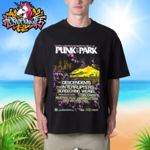 Punk In The Park Fest 2025 Event Poster Line Up Artis For Show On June 28 2025 Unisex T-Shirt
