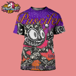 Puscifer Band Event Poster For Show At Petersen Events Center In Pittsburgh PA On May 20 2025 All Over Print Shirt