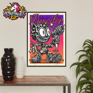 Puscifer Band Event Poster For Show At Petersen Events Center In Pittsburgh PA On May 20 2025 Poster Home Decor Canvas