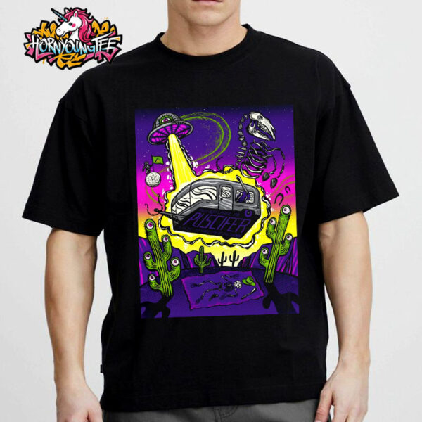 Puscifer Band Event Poster Merchandise For Show At TD Pavilion At The Mann In Philadelphia PA On May 15 2025 Unisex T-Shirt