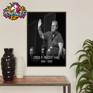 RIP Cecil P. Buddy Hall The Rifleman 1945 – 2025 Love In Memories Poster Home Decor Canvas