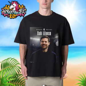 Real Madrid Bienvenido Welcome Xabi Alonso New Coach Unisex T-Shirt