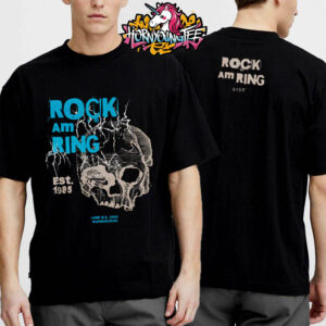 Rock Am Ring Anniversary 40 Year On June 6 8 2025 In Nurburgring Celebrate The Legend Unisex T-Shirt Two Sides