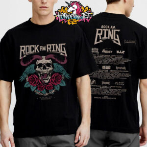 Rock Am Ring Fest Line Up Held On June 6 8 2025 At Nurburgring In Nurburg Germany Merchandise Devils Tongue Tee Unisex T-Shirt Two Sides