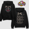 Rock Am Ring Fest Line Up Held On June 6 8 2025 At Nurburgring In Nurburg Germany Merchandise For Show Reaper Unisex Hoodie