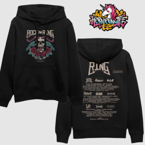 Rock Am Ring Fest Line Up Held On June 6 8 2025 At Nurburgring In Nurburg Germany Merchandise Devils Tongue Unisex Hoodie