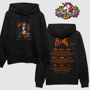 Rock Am Ring Fest Line Up Held On June 6 8 2025 At Nurburgring In Nurburg Germany Merchandise For Show Metal Cat Unisex Hoodie