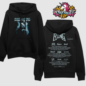 Rock Am Ring Fest Line Up Held On June 6 8 2025 At Nurburgring In Nurburg Germany Merchandise For Show Reaper Unisex Hoodie
