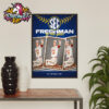 Galatasaray Celebrates The Champions Turkish Super Lig 2024-25 Championship Poster Home Decor Canvas