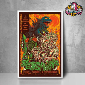 Sessanta V2 US Tour 2025 Primus Puscifer And A Perfect Circle Show Event At Orion Amphitheater On May 4 2025 Exclusive Merchandise Limited Poster Artwork Poster Home Decor Canvas