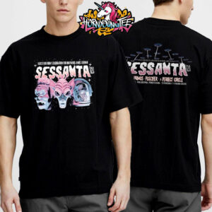 Sessanta V2.0 At Philadelphia Pennsylvania At TD Pavilion at the Mann Center In Philadelphia PA On May 15 2025 Merchandise For Show Unisex T-Shirt Two Sides