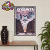 A Perfect Circle Sessanta V2.0 Show Poster Tonight Show At TD Pavilion At The Mann Philadelphia PA On May 15 2025 Poster Home Decor Canvas