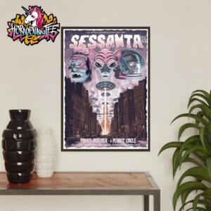 Sessanta V2.0 At Philadelphia Pennsylvania At TD Pavilion at the Mann Center Poster For Show On May 15 2025 Poster Home Decor Canvas