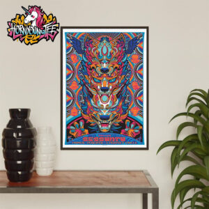 Sessanta V2.0 Exclusive Merch For Show At Petersen Events Center In Pittsburgh PA On May 20 2025 Poster Home Decor Canvas