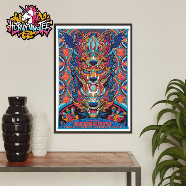 Sessanta V2.0 Exclusive Merch For Show At Petersen Events Center In Pittsburgh PA On May 20 2025 Poster Home Decor Canvas