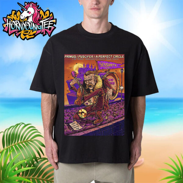 Sessanta V2.0 Merchandise For Show At Budweiser Stage In Toronto On May 22 2025 Unisex T-Shirt