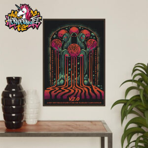 Sessanta V2.0 Poster Venue A 61st Birthday Celebration For Maynard James Keenan Show At Van Andel Arena On May 28 2025 Grand Rapids MI Poster Home Decor Canvas