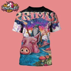 Sessanta V2.0 Primus Band Exclusive Event Poster For Show At Seminole Hard Rock Hotel And Casino In Hollywood On May 6 2025 All Over Print Shirt