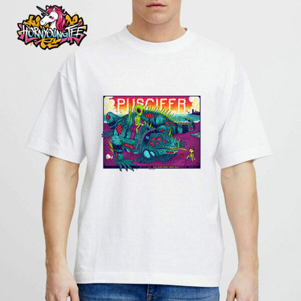 Sessanta V2.0 Puscifer Poster Music Show At Midflorida Credit Union Amphitheatre In Tampa FL On May 8 2025 Unisex T-Shirt