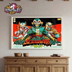 Sessanta V2.0 Puscifer Primus And A Perfect Circle Exclusive Merch Items Events Poster For Show The Hard Rock Live In Seminole Hard Rock Hollywood On May 6 2025 Poster Home Decor Canvas Horizontal