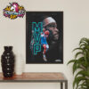 Celebrates Shai Gilgeous Alexander MVP The 2024-25 Kia NBA Most Valuable Player Poster Home Decor Canvas