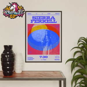Sierra Ferrell Poster Music Show An Official Lollapalooza After Show On July 30 2025 Poster Home Decor Canvas