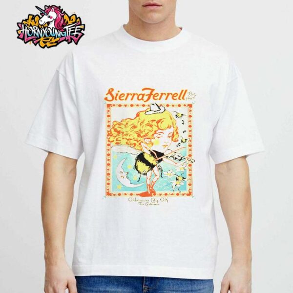 Sierra Ferrell Shoot For The Moon Tour 2025 Event Poster For Show At The The Criterion In Oklahoma City OK On May 6 2025 Unisex T-Shirt