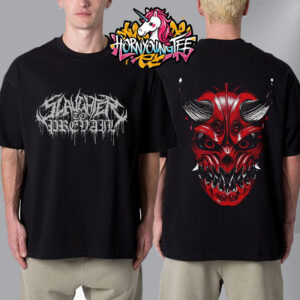 Slaughter To Prevail Oni Red Face Unisex T-Shirt Two Sides