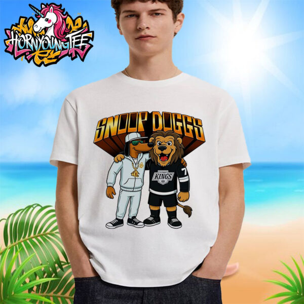 Snoop Dogg Collab 2Pac And Los Angeles Kings Items At Store Hours Unisex T-Shirt
