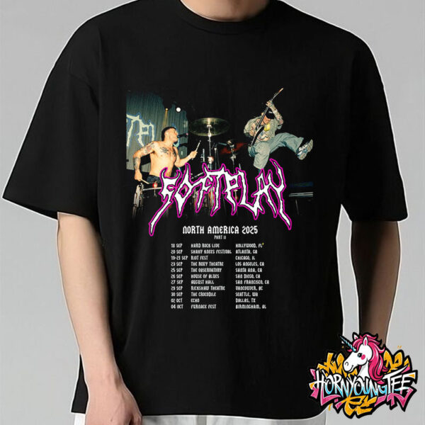 Softplay Band North America Tour 2025 Part II Official Poster Schedule Cities Tour Dates Unisex T-Shirt
