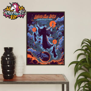 Sturgill Simpson Who The Fuck Is Johnny Blue Skies Tour 2025 At Harrah’s Cherokee Center In Asheville North Carolina On May 20 2025 Poster Home Decor Canvas