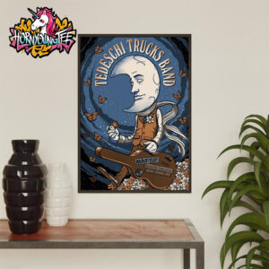 Tedeschi Trucks Band Poster 3 Shows At Beacon Theatre New York On May 22-24 2025 Poster Home Decor Canvas