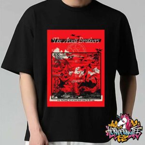 The Avett Brothers Music Show At Count Basie Center For The Arts In Red Bank NJ On May 6 2025 Limited Event Poster Unisex T-Shirt