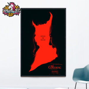 The Conjuring Last Rites Prepare For The End Only In Theaters On September 5 2025 Poster Home Decor Canvas