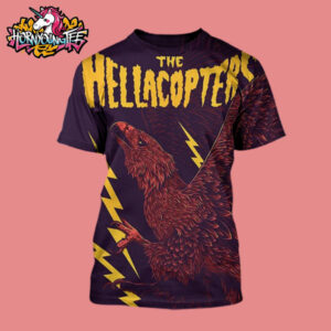 The Hellacopters Poster Show At Desertfest Berlin 2025 On May 23 2025 All Over Print Shirt