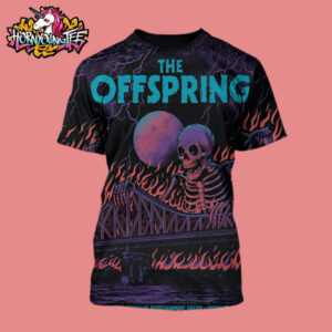 The Offspring Band Music Show Concert Live At Brisbane Entertainment Centre In Brisbane Australia On May 14 15 2025 Exclusive Merchandise Poster All Over Print Shirt