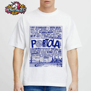 The Prodigy Official In Portola Festival 2025 Line Up Poster Event Held On Two Days September 20 21 2025 At Pier 80  In San Francisco Unisex T-Shirt
