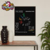 Metallica M72 North American Tour 2025 Pop Up Shop M72 Philly At Lincoln Financial Field In Philadelphia On May 23-25 2025 Poster Home Decor Canvas