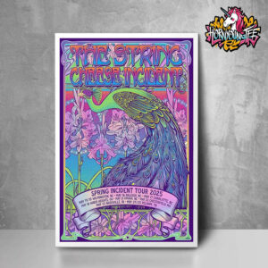 The String Cheese Incident Spring Incident Tour 2025 Tour Dates Schedule Poster Home Decor Canvas
