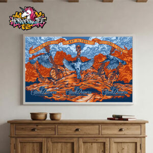 The SteelDrivers Poster Reveal 20th Anniversary Show At The Caverns Tennessee 3 Nights On May 30 – June 1 2025 Poster Home Decor Canvas Horizontal