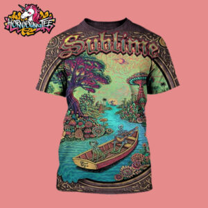 The Sublime Band Exclusive Concert Poster For Show At Redondo Beach In California On May 3 2025 All Over Print Shirt