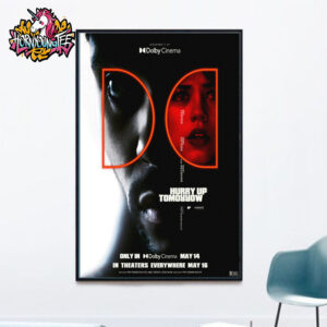 The Weeknd Hurry Up Tomorrow New Poster Film Only In Dolby Cinema On May 14 2025 And In Theaters Everywhere May 16 2025 Poster Home Decor Canvas