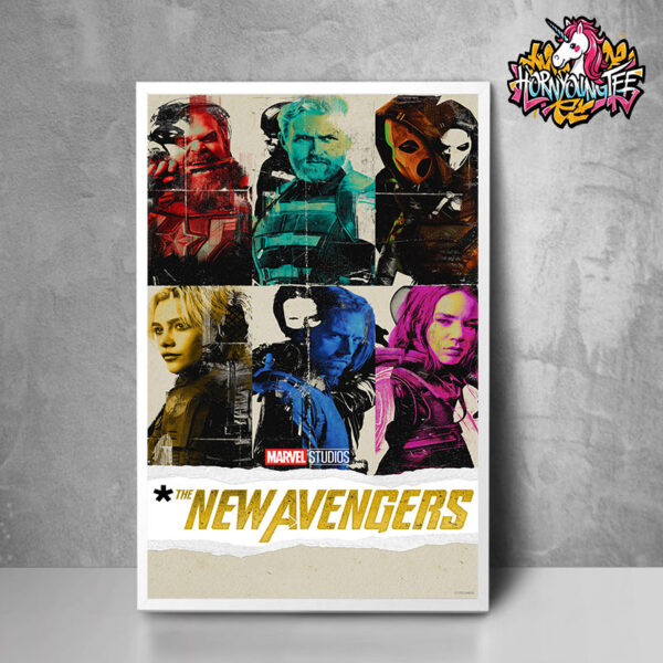 Thunderbolts Marvel Studios MCU The New Avengers Now Playing Only In Theaters Poster Home Decor Canvas